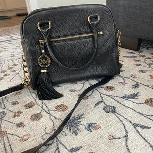 Michael Kors Black Leather Bag
